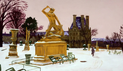 christian-laloux/peinture/beaux-arts/decoration/paris/tuileries/chaises/fermob/neige/Louvre/acrylique/toileThésée-combatant-le-Minotaure.jpeg