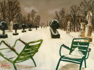 christian-laloux/peinture/beaux-arts/decoration/paris/tuileries/chaises/fermob/neige/Louvre/acrylique/toile.jpeg
