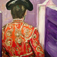 christian-laloux/peinture/beaux-arts/decoration/habits-de-lumiere/toromachie/toreador/taureau/corrida/muleta/paseo/acrylique/toile.jpeg
