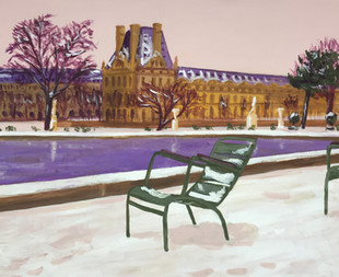 christian-laloux/peinture/beaux-arts/decoration/paris/tuileries/chaises/fermob/neige/Louvre/acrylique/toile.jpeg