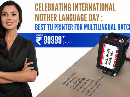 Best TIJ Printer for Multilingual Batch Coding
