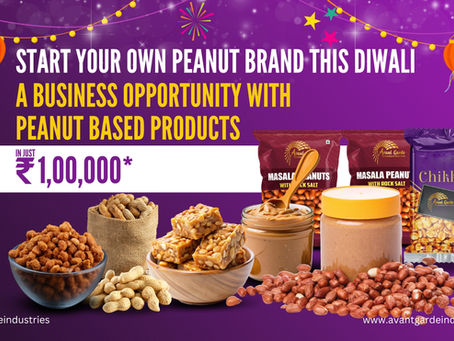 Start Your Own Peanut Brand This Diwali: A Business Opportunity with Peanut-Based Products