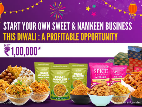 Start Your Own Sweet & Namkeen Business This Diwali: A Profitable Opportunity