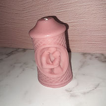 mauve lovers embrace pillar candle.jpg