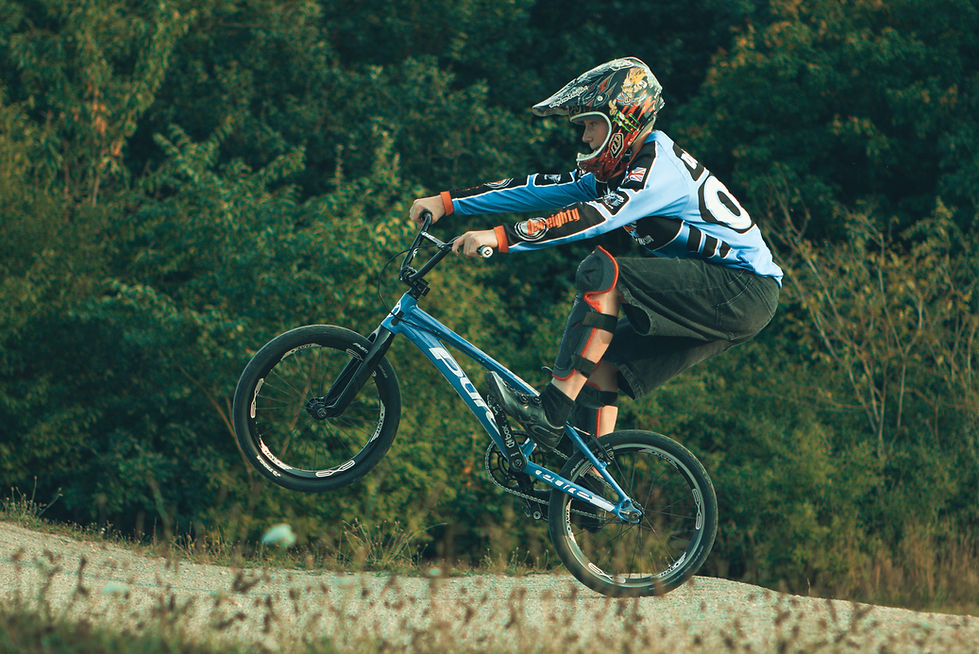Norwich Flyers BMX in action