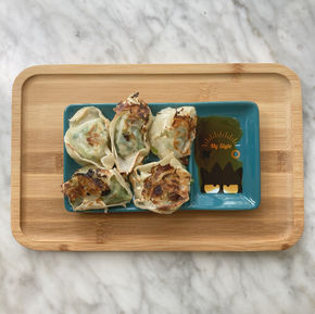 韭菜豆腐餃子│Chives-Tofu Dumplings