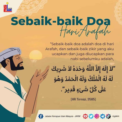 Munajat Seorang Hamba di Padang Arafah