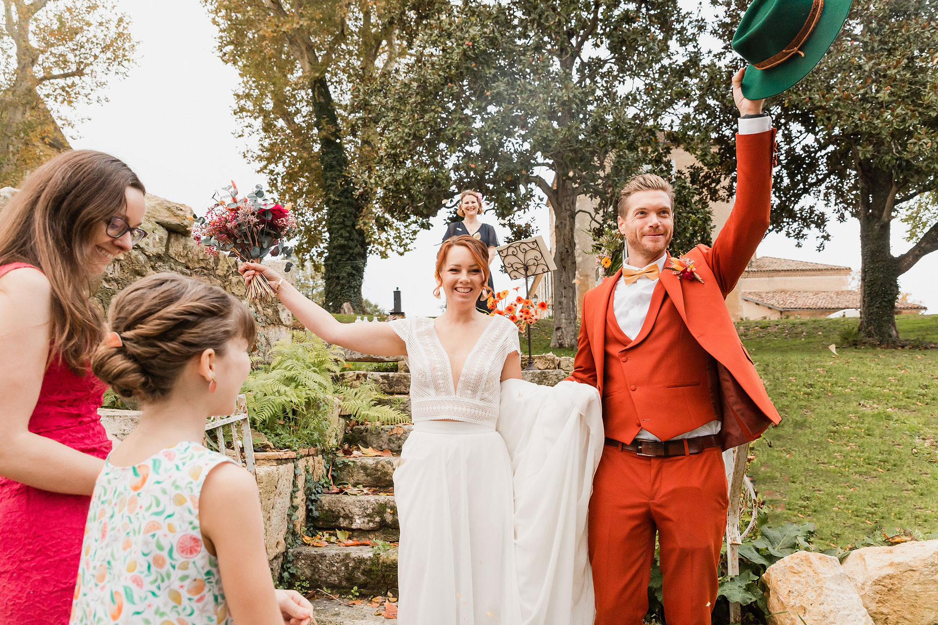 cérémonie laïque mariage au domaine de boulouch