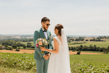 first look mariage gers