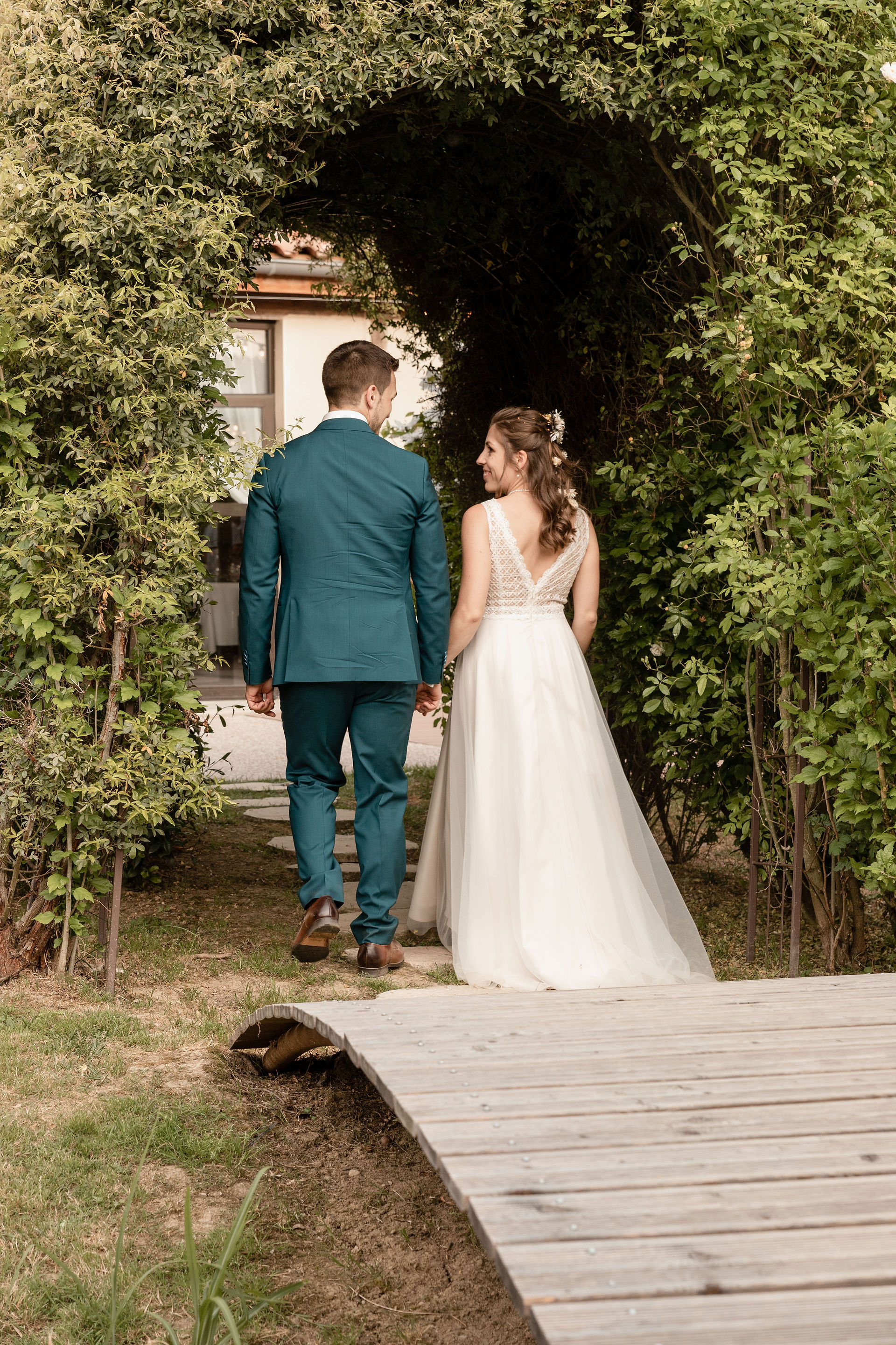 mariés Mariage au domaine de la Téoulière