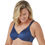 Thumbnail: BALI LIVE IT UP SEAMLESS UNDERWIRE BRA DF3353 NAVY 2
