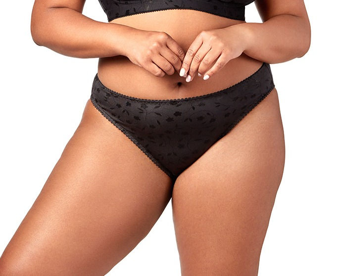 Elila JACQUARD PANTY 3405BK