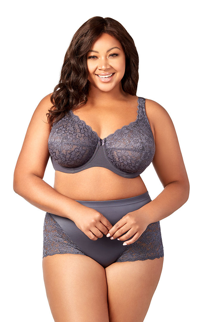 Elila 2311-GR FULL LACE UNDERWIRE