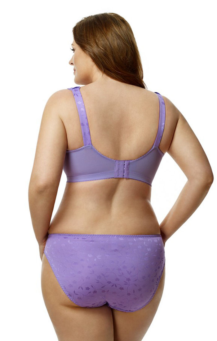 Thumbnail: ELILA -1305 LILAC JACQUARD SOFTCUP