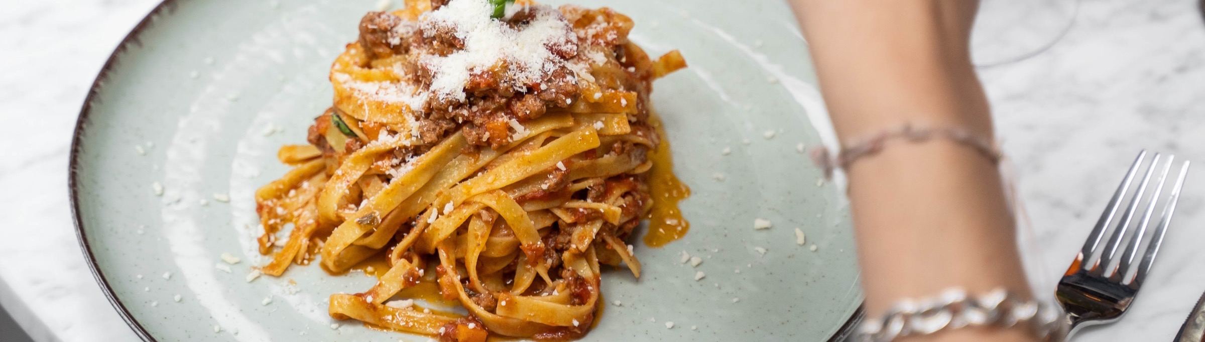 Arranged Food and Objects