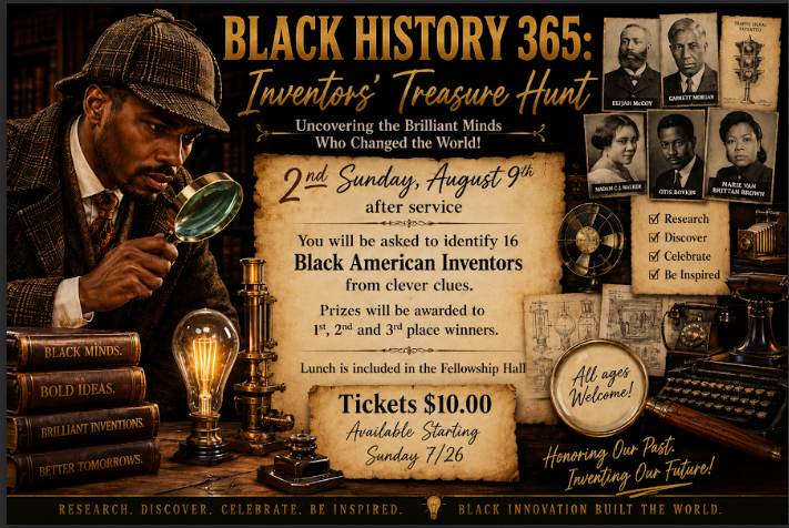 Black History 365: Inventors' Treasure Hunt