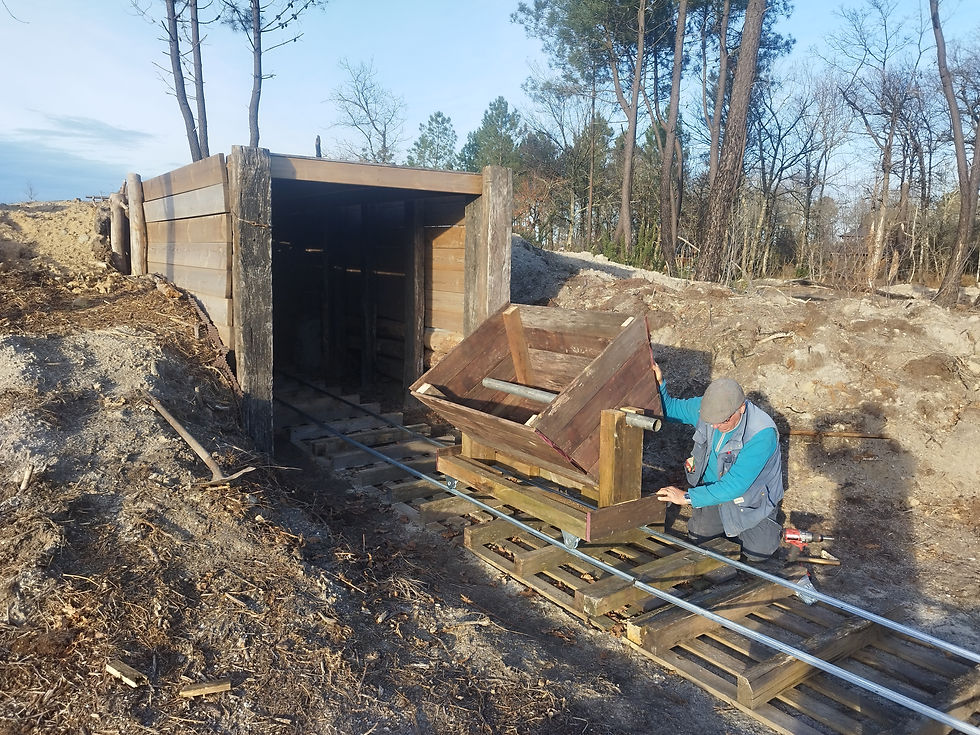 Le chariot de la mine