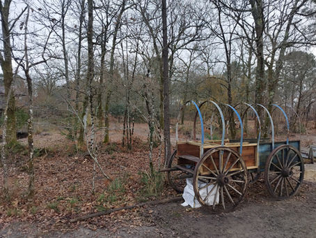 Le chariot prend forme