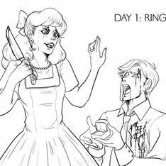 INKTOBER - Day 1: Ring