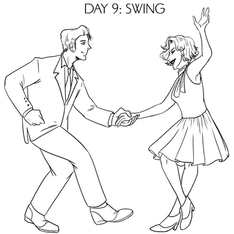 INKTOBER - Day 9: Swing