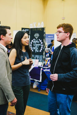 Freshman Orientation Tabling