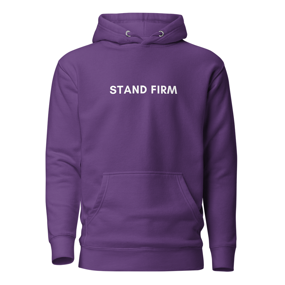 Thumbnail: Stand Firm Hoodie (White)