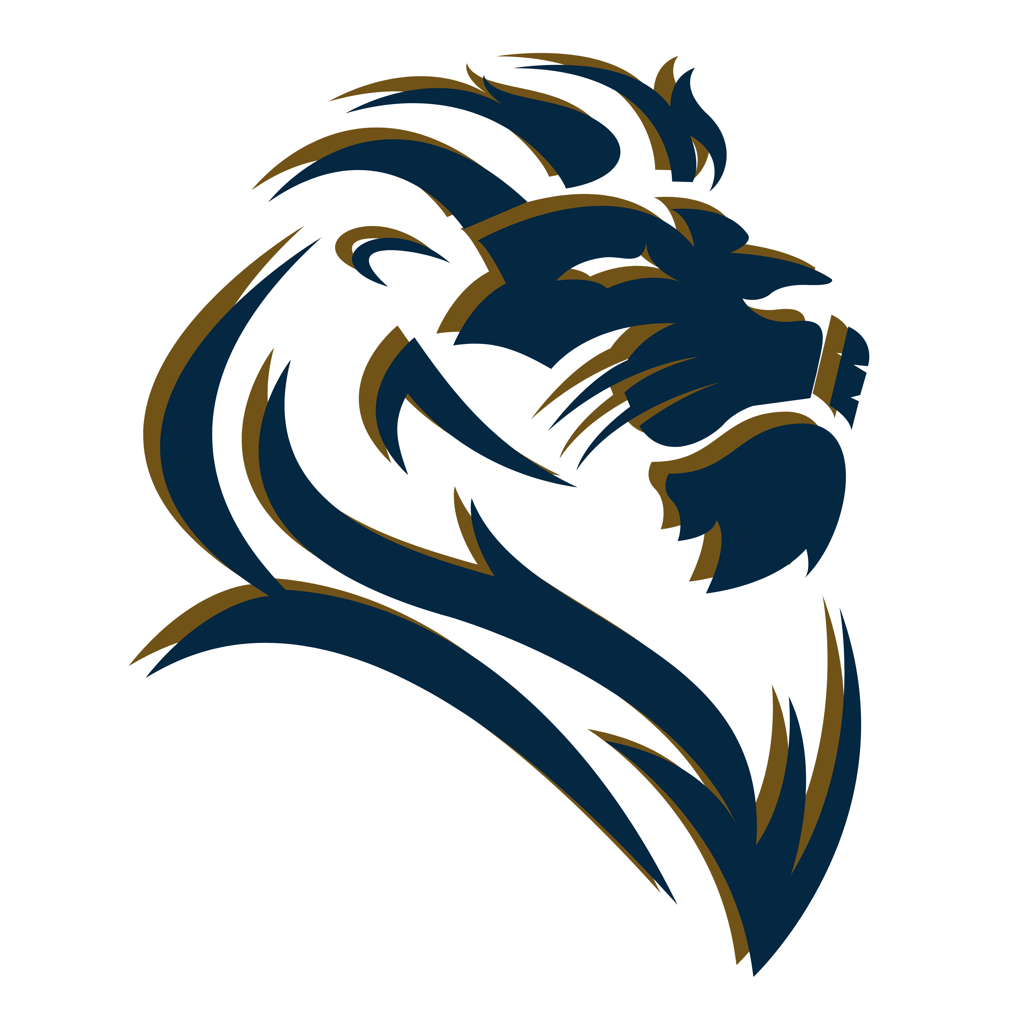 Savage Initiatives Lion Logo - Blue Gold.png
