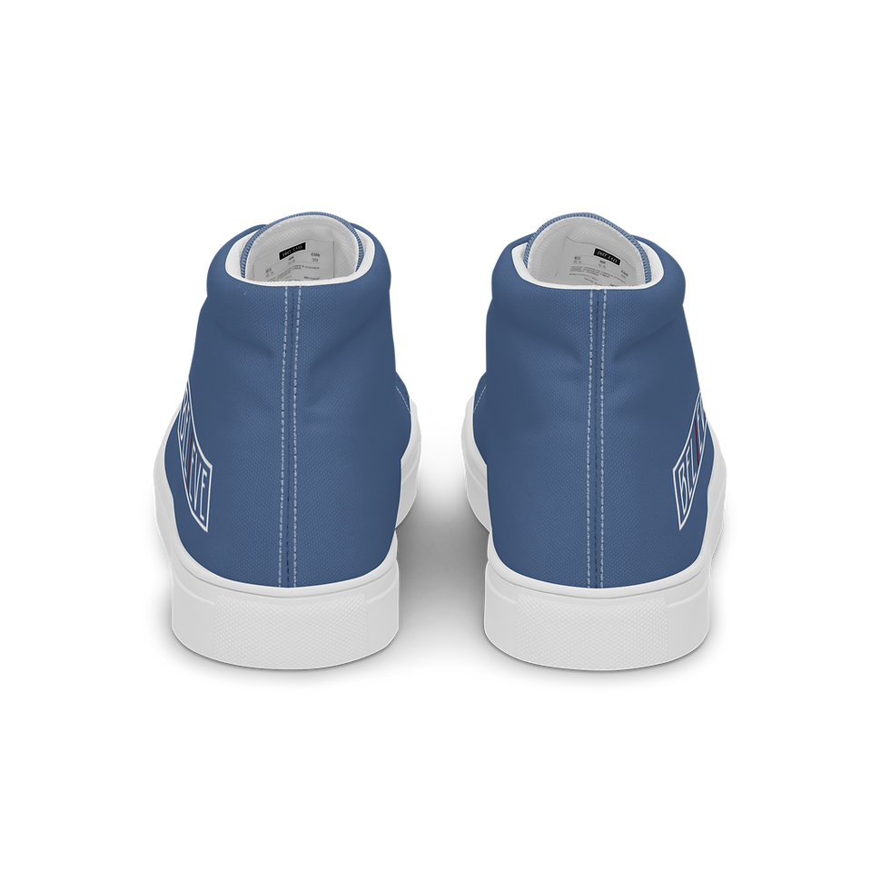Thumbnail: iBelieve Women’s High-Top Canvas Shoes (Kashmir/White/Red)