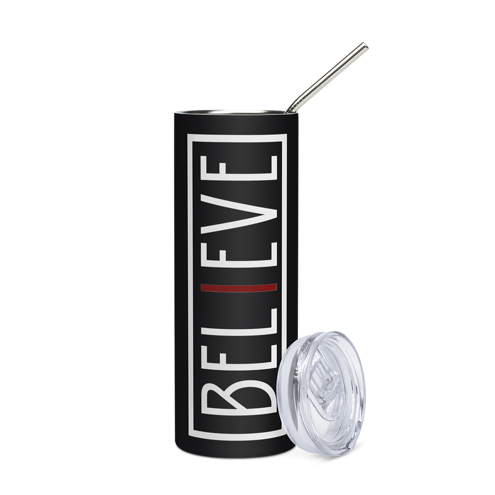 Thumbnail: iBelieve Stainless Steel Tumbler