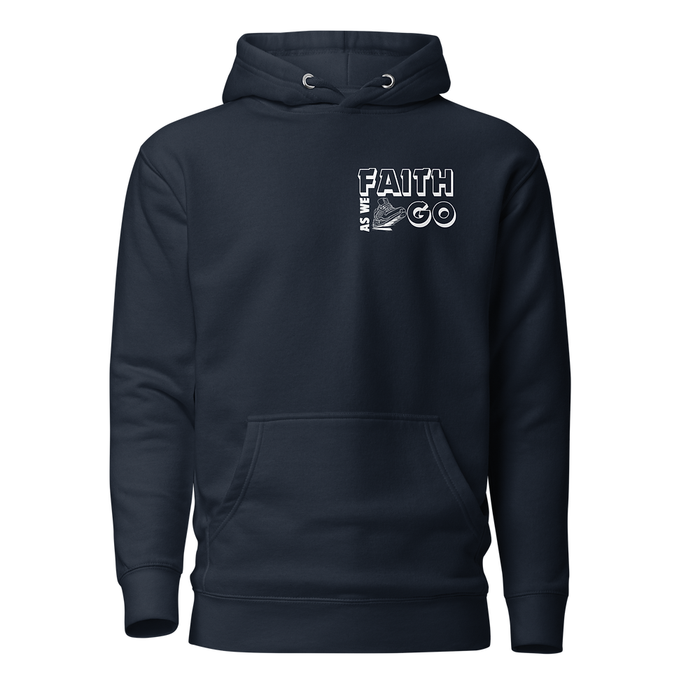 Thumbnail: Faith Walk Hoodie (White)