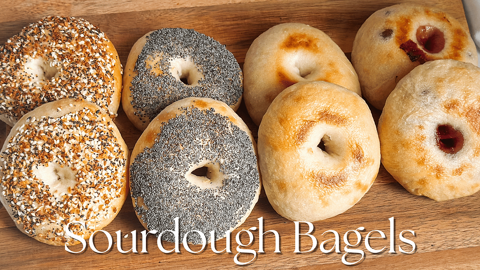 Sourdough Bagels
