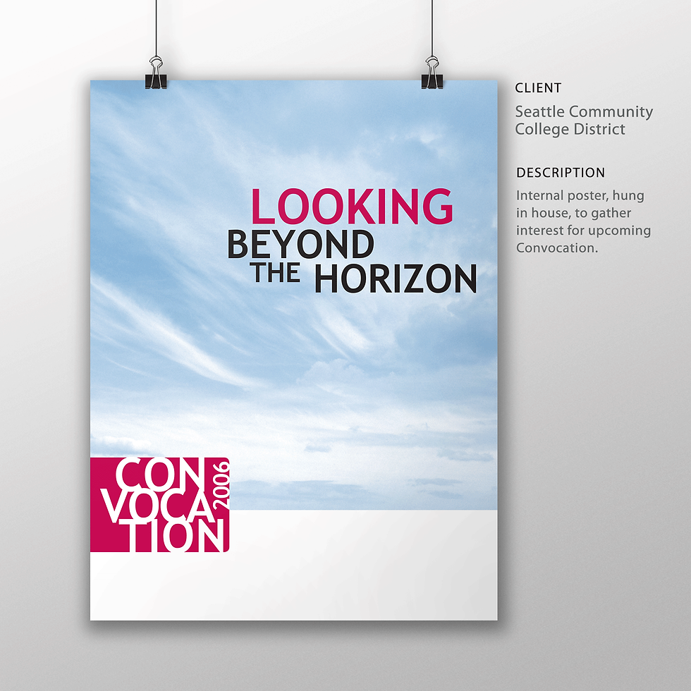 SCC Convocation Poster