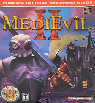 The cover features a skeleton with a knight's armor on, he's holding a sword in his hand that's resting over his shoulder. He's missing an eye. Behind him is a castle with bats flying over it.