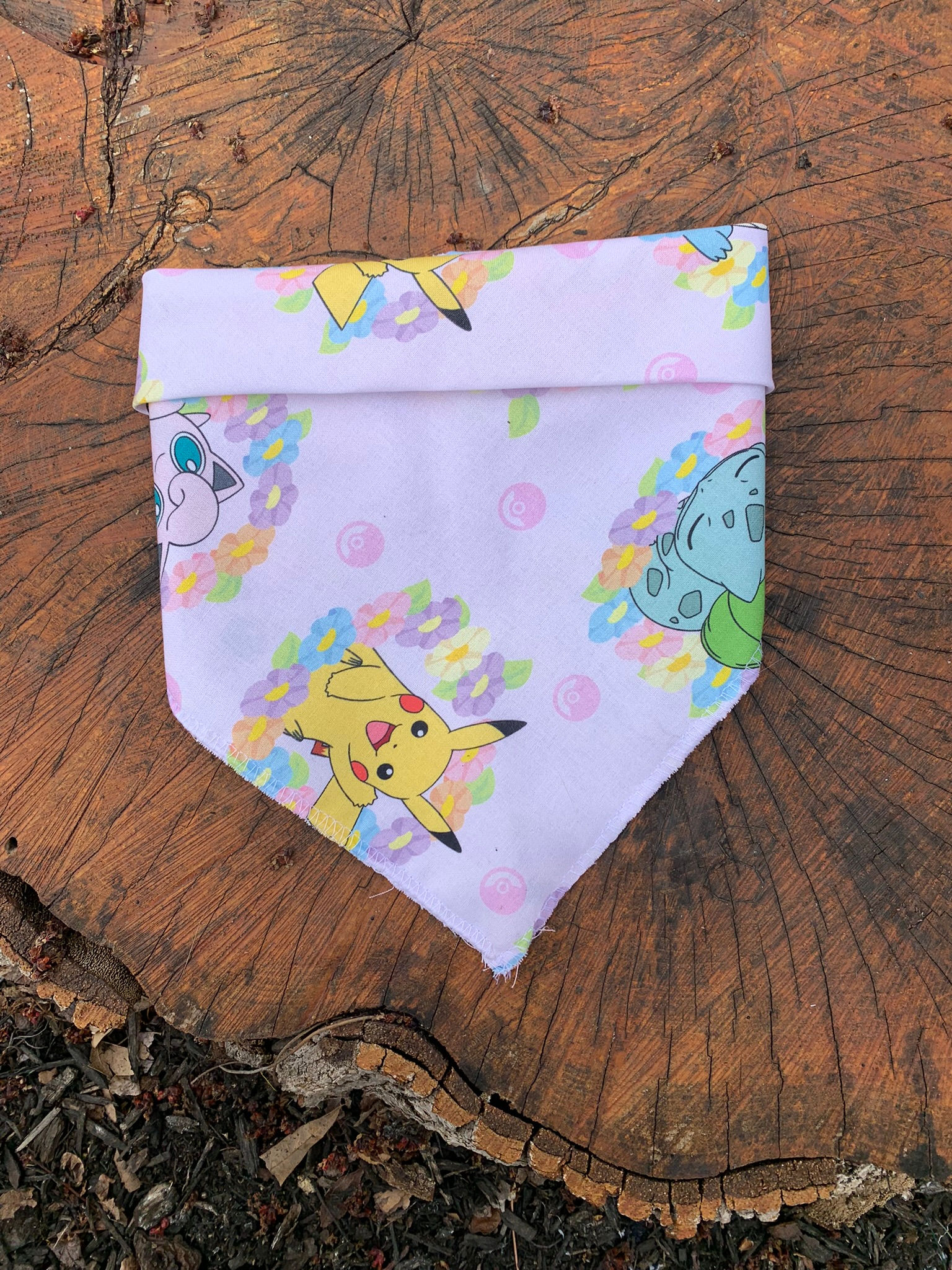Spring Pokemon Dog Bandana