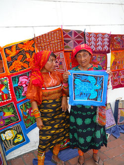 The Guna Yala tribe is located mostly in the San Blas islands. These indigenous people are quite sma