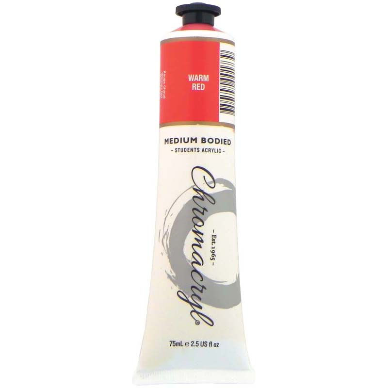 Thumbnail: Chromacryl 75ml Acrylic Paint Tubes - Various Colours
