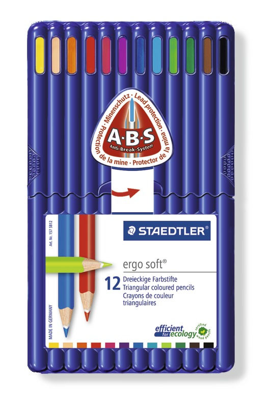 Staedtler ergosoft sales colored pencils