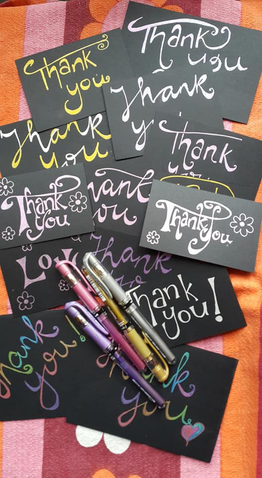 Thumbnail: Uni Ball Signo Broad - Metallic Gel Pen - Eight Colours