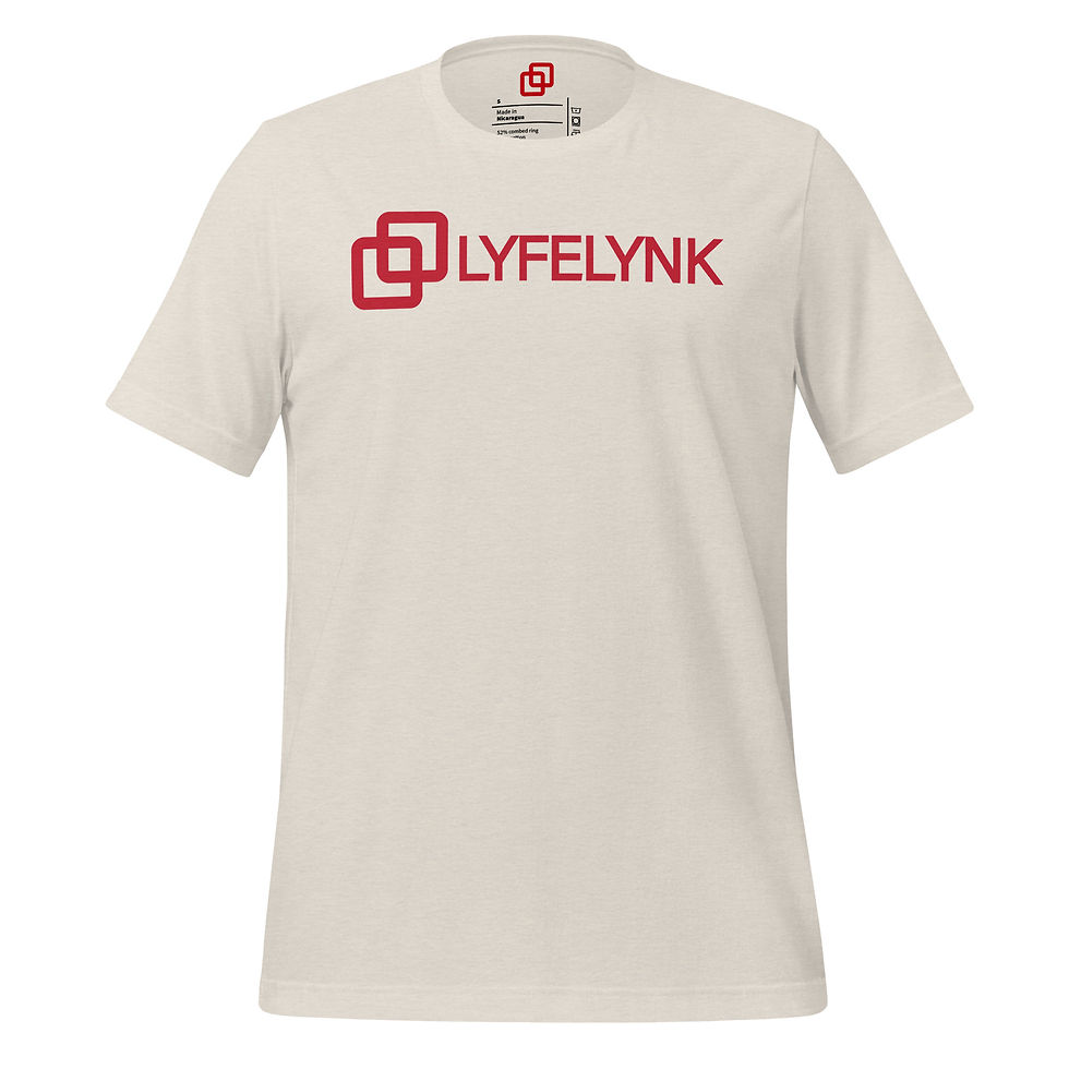 Thumbnail: LYFELYNK Center Logo T-Shirt
