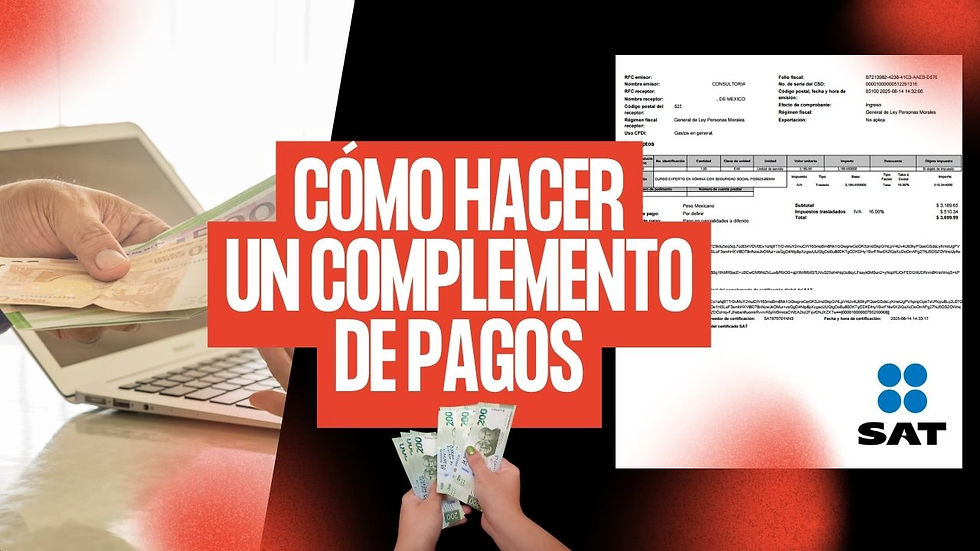 complemento de pagos SAT