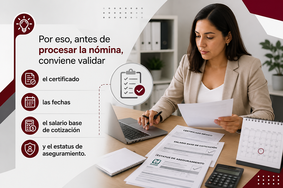 licencia por maternidad nómina
