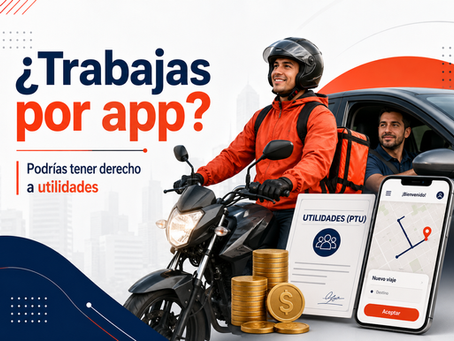 Si trabajas por app podrías tener derecho a utilidades