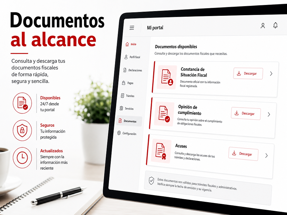 portal SAT nuevo acceso personalizado