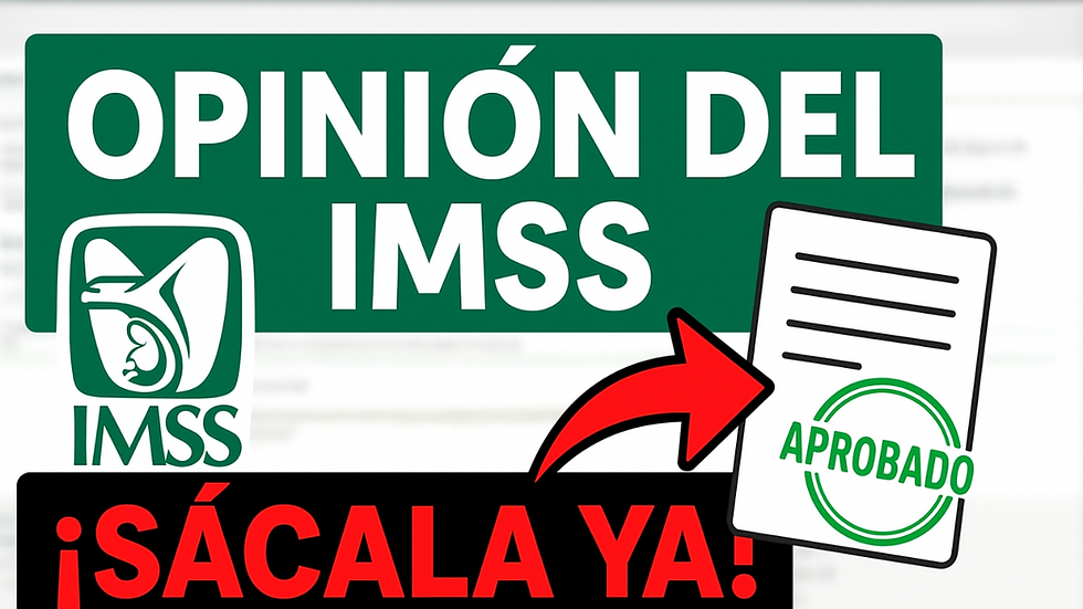 opinión de cumplimiento IMSS