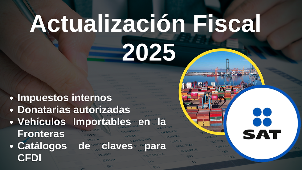 Actualización Fiscal 2025: Publicación de los Anexos de la Resolución Miscelánea Fiscal