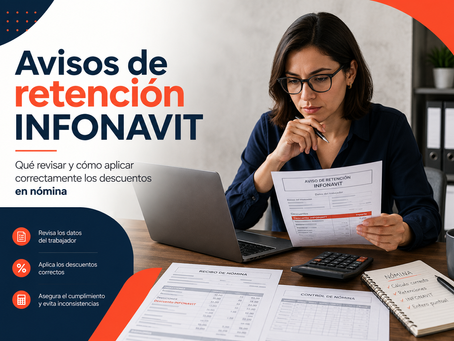 descuento INFONAVIT nómina