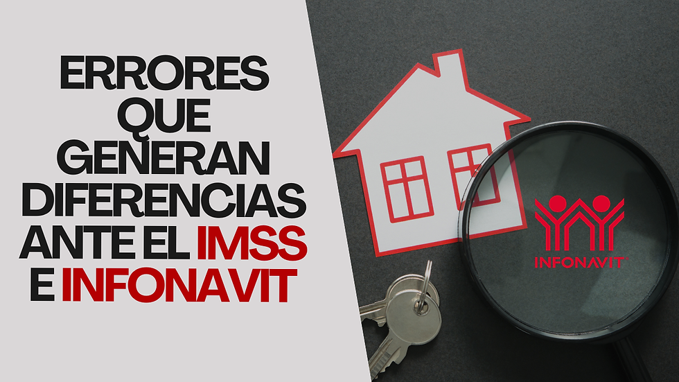 diferencias IMSS e Infonavit