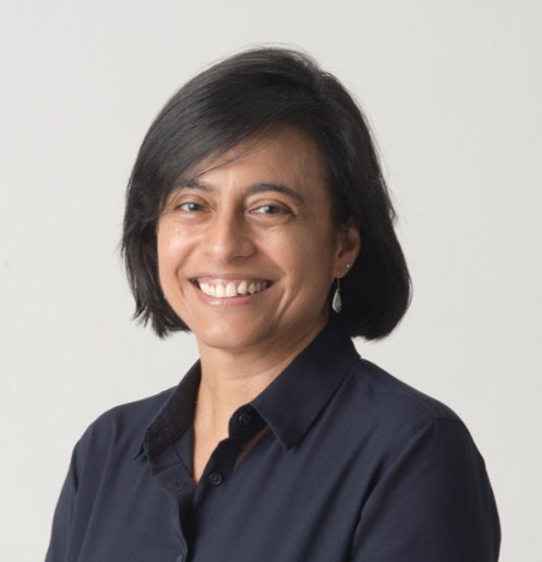 Headshot of a smiling woman