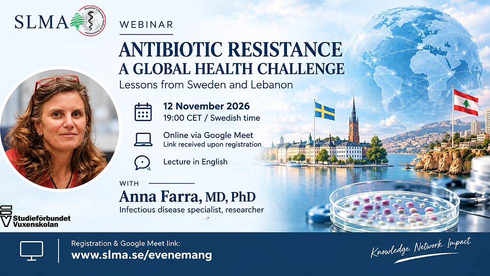 Antibiotikaresistens – ett globalt hälsoproblem