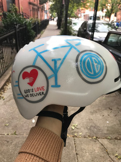 Custom Logo Illustration on Helmet